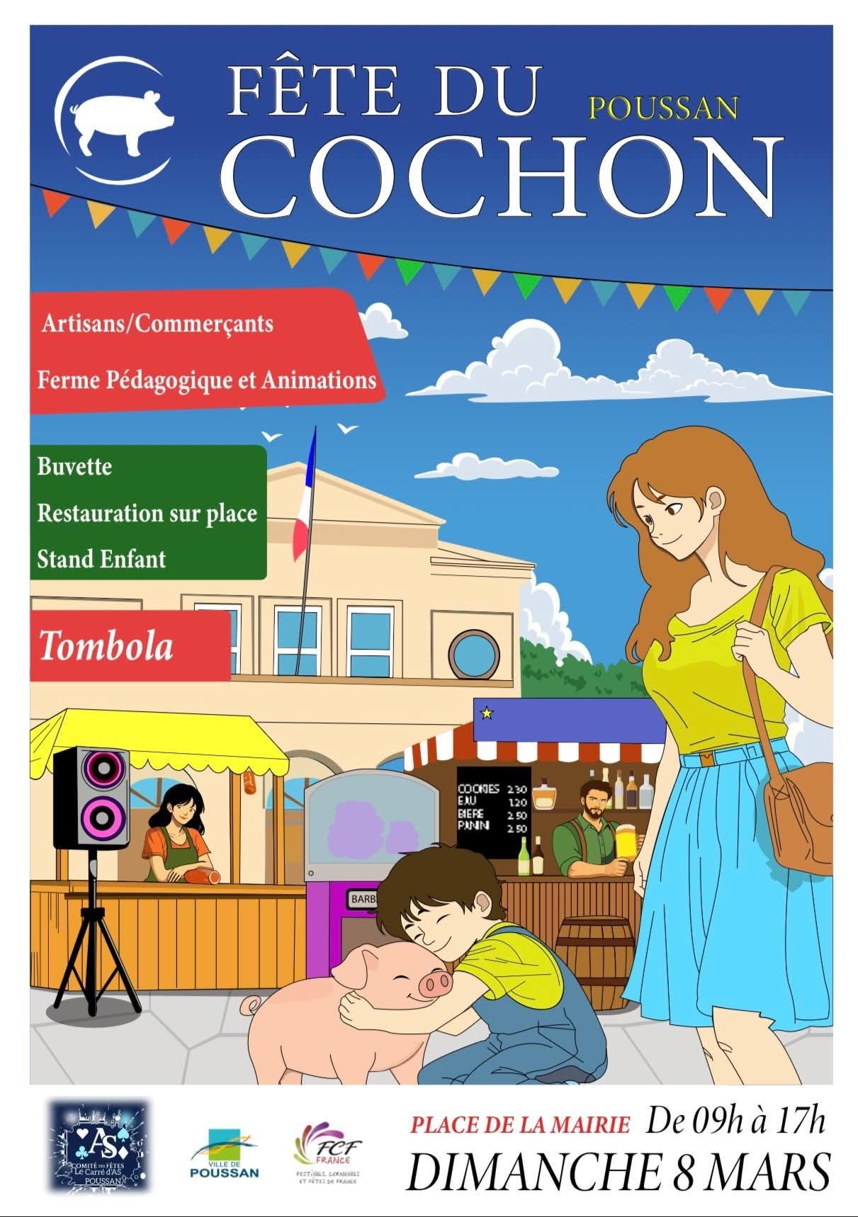 FÊTE DU COCHON DE POUSSAN
