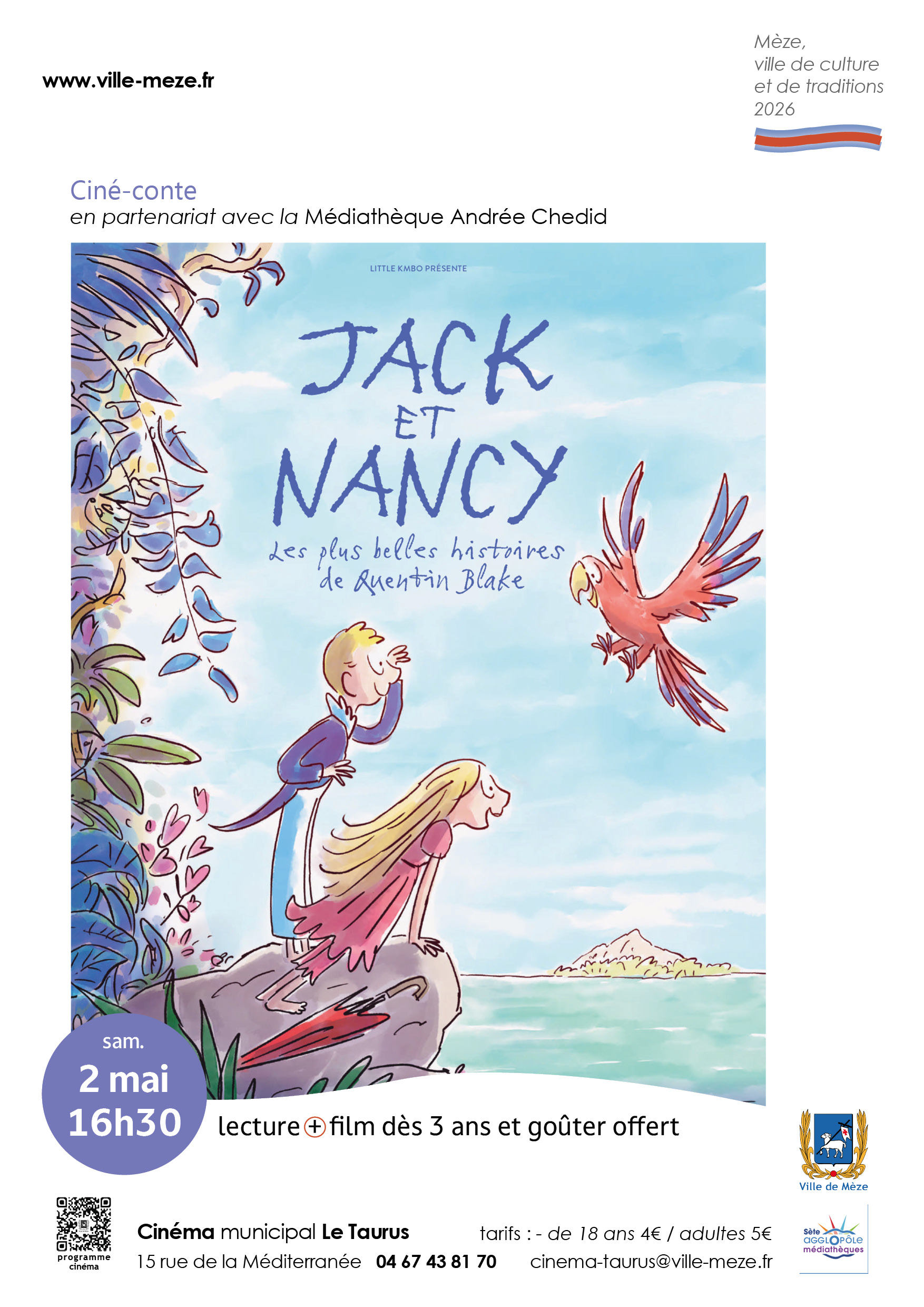 CINÉ-CONTES : JACK ET NANCY