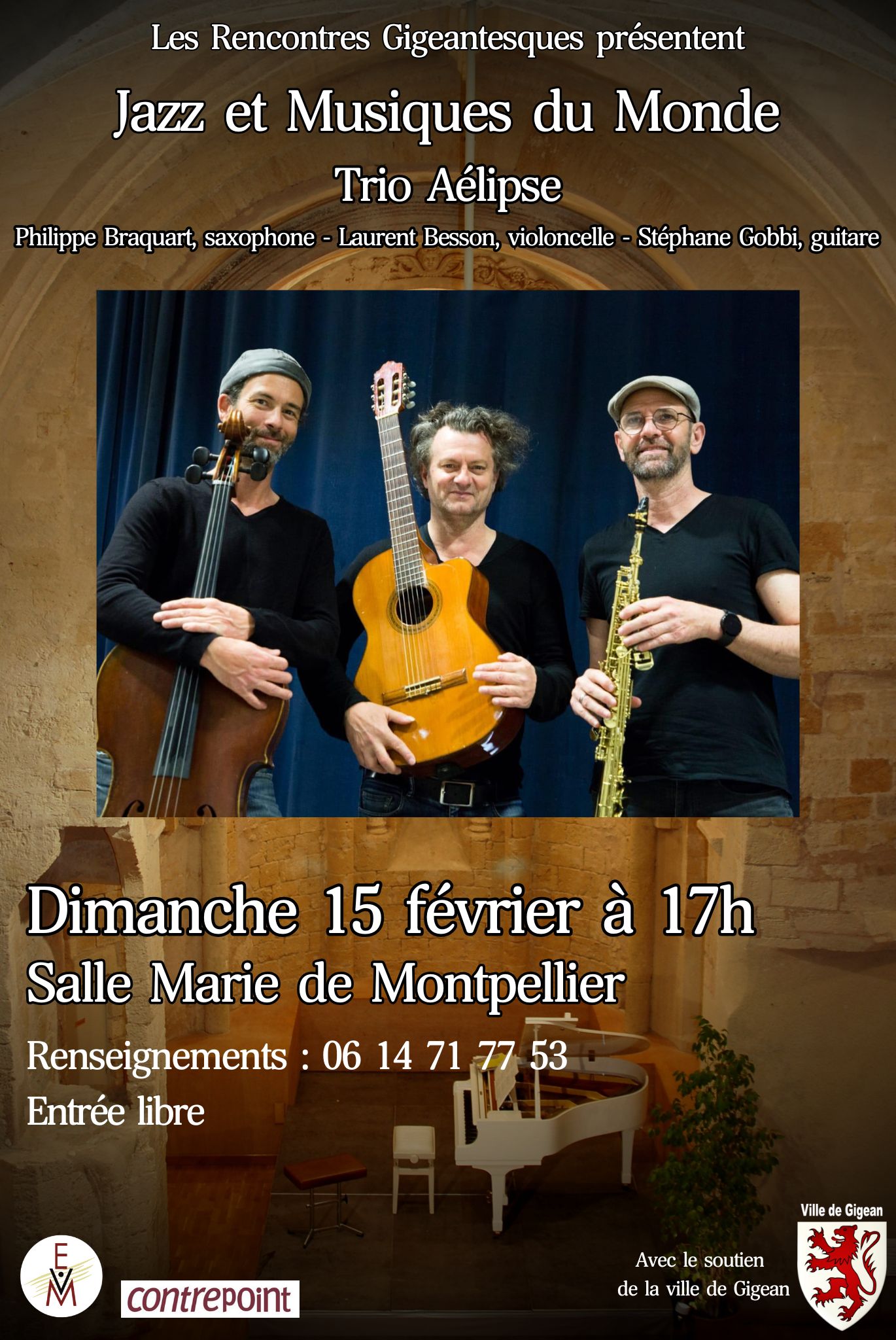 CONCERT : CONTREPOINT