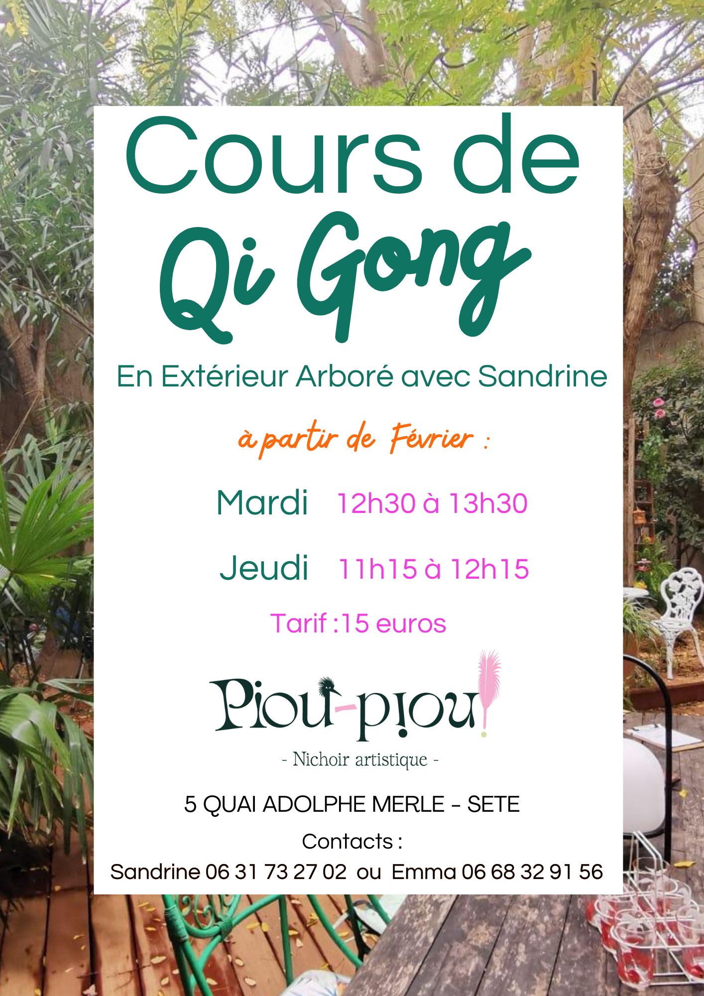 COURS DE QI GONG