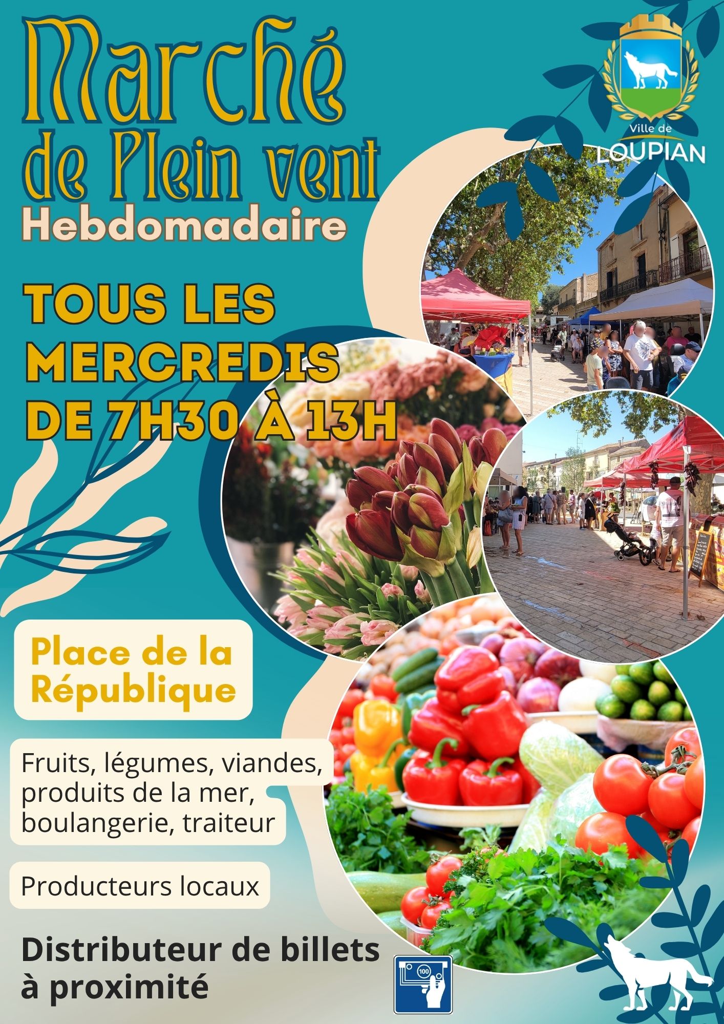 MARCHÉ TRADITIONNEL DE LOUPIAN