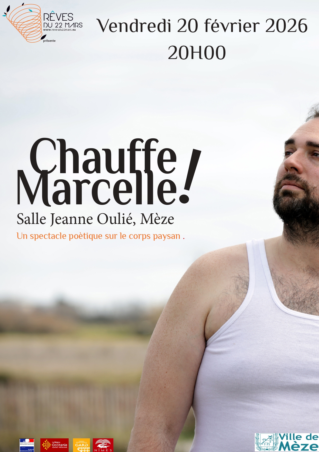SPECTACLE CHAUFFE MARCELLE