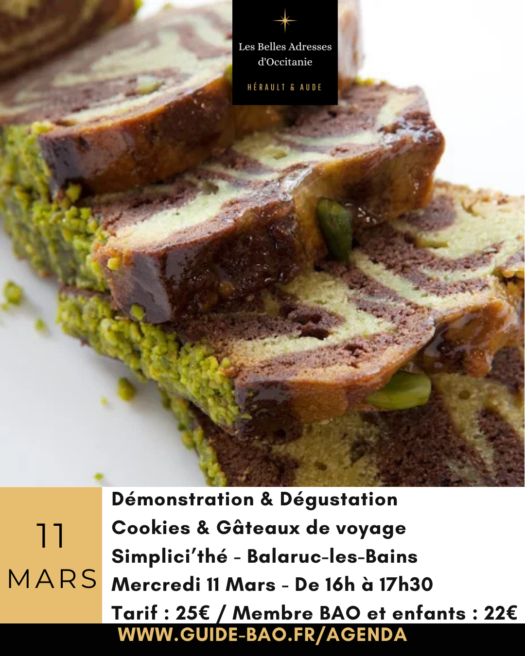 RDV GOURMAND / SALON DE THÉ SIMPLICI'THÉ BALARUC