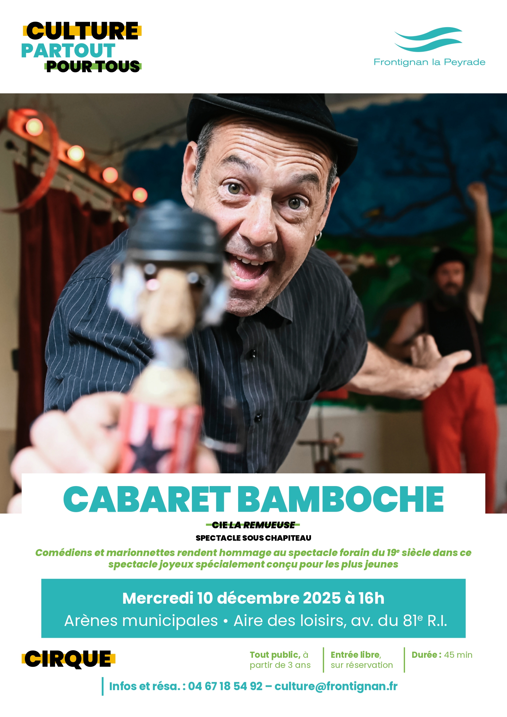 CABARET BAMBOCHE – CIE LA REMUEUSE