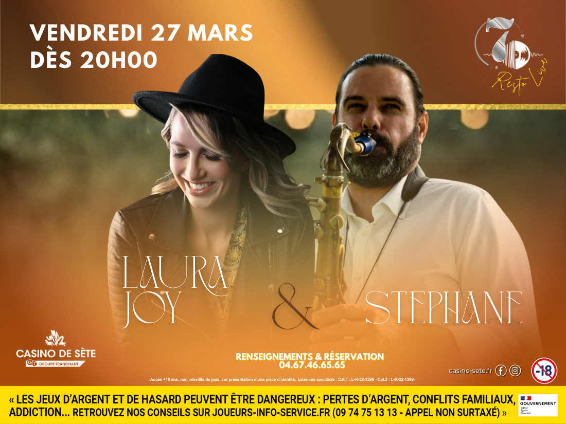 RESTO LIVE LAURA JOY & STEPHANE BOUSQUET