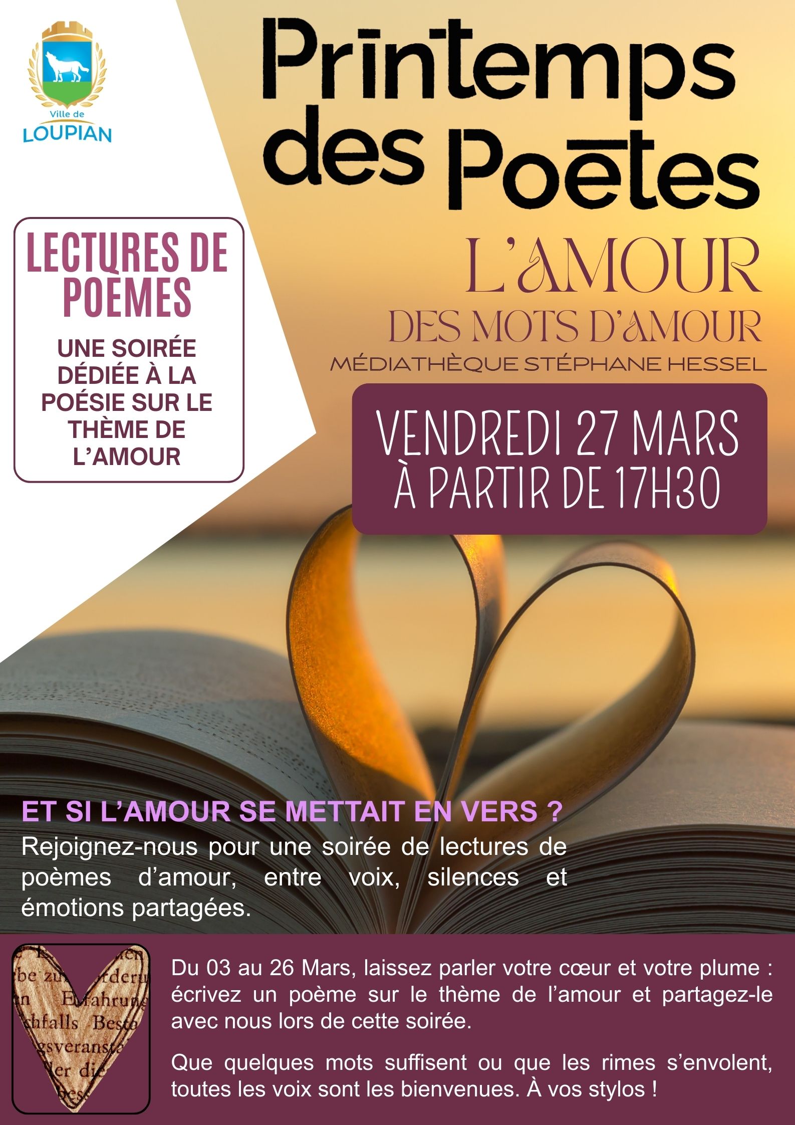 PRINTEMPS DES POÈTES