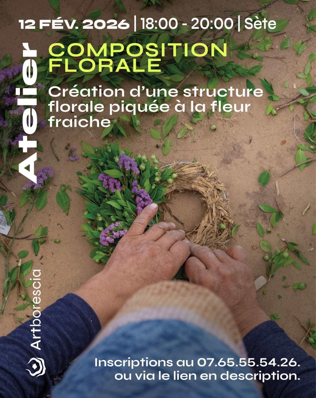 ATELIER DE COMPOSITION FLORALE