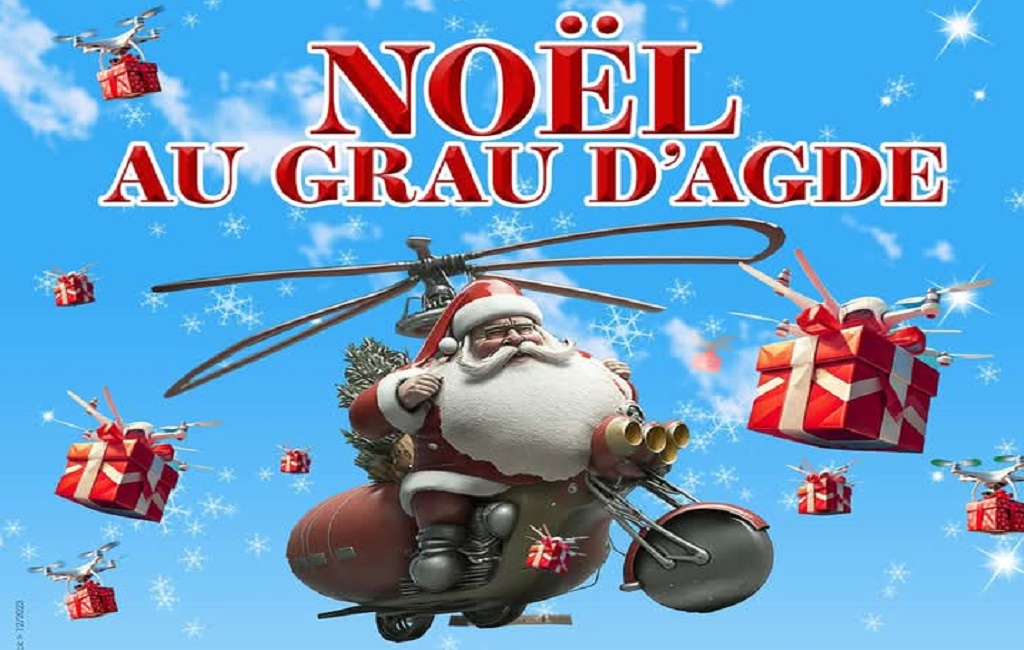 ARRIVÉE DU PÈRE NOËL AU GRAU D'AGDE