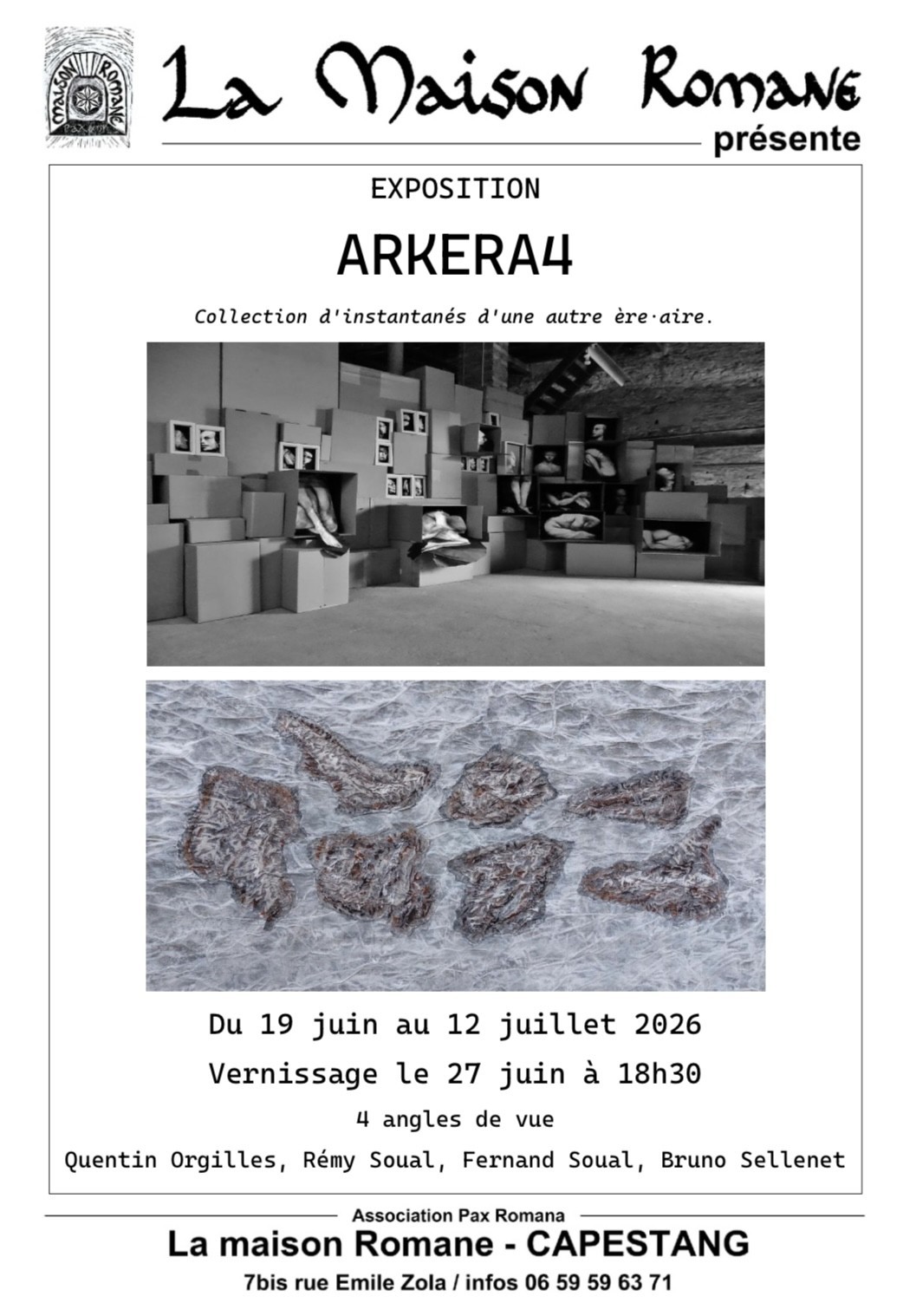 EXPOSITION À LA MAISON ROMANE