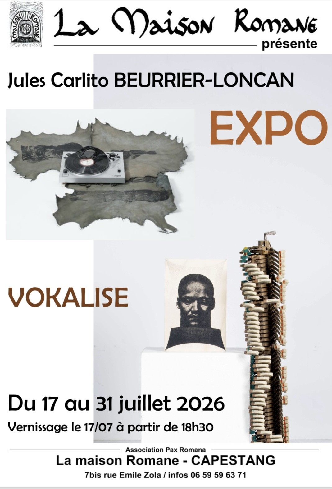 EXPOSITION À LA MAISON ROMANE