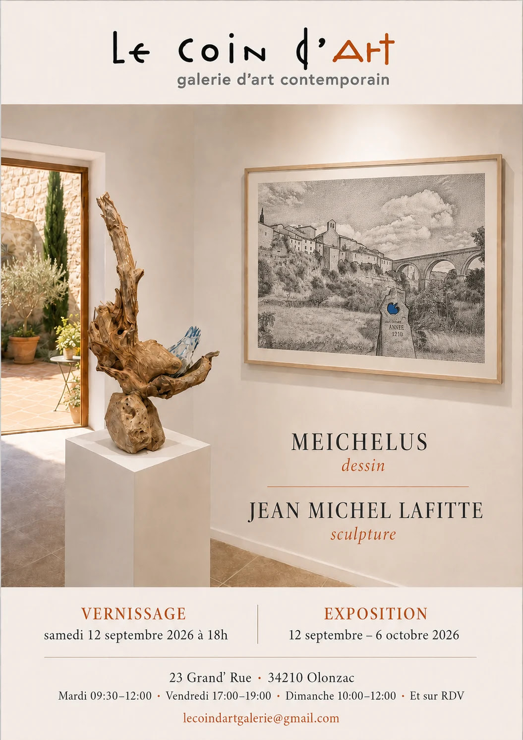 LE COIN D'ART - PEINTURES DESSINS/SCULPTURES
