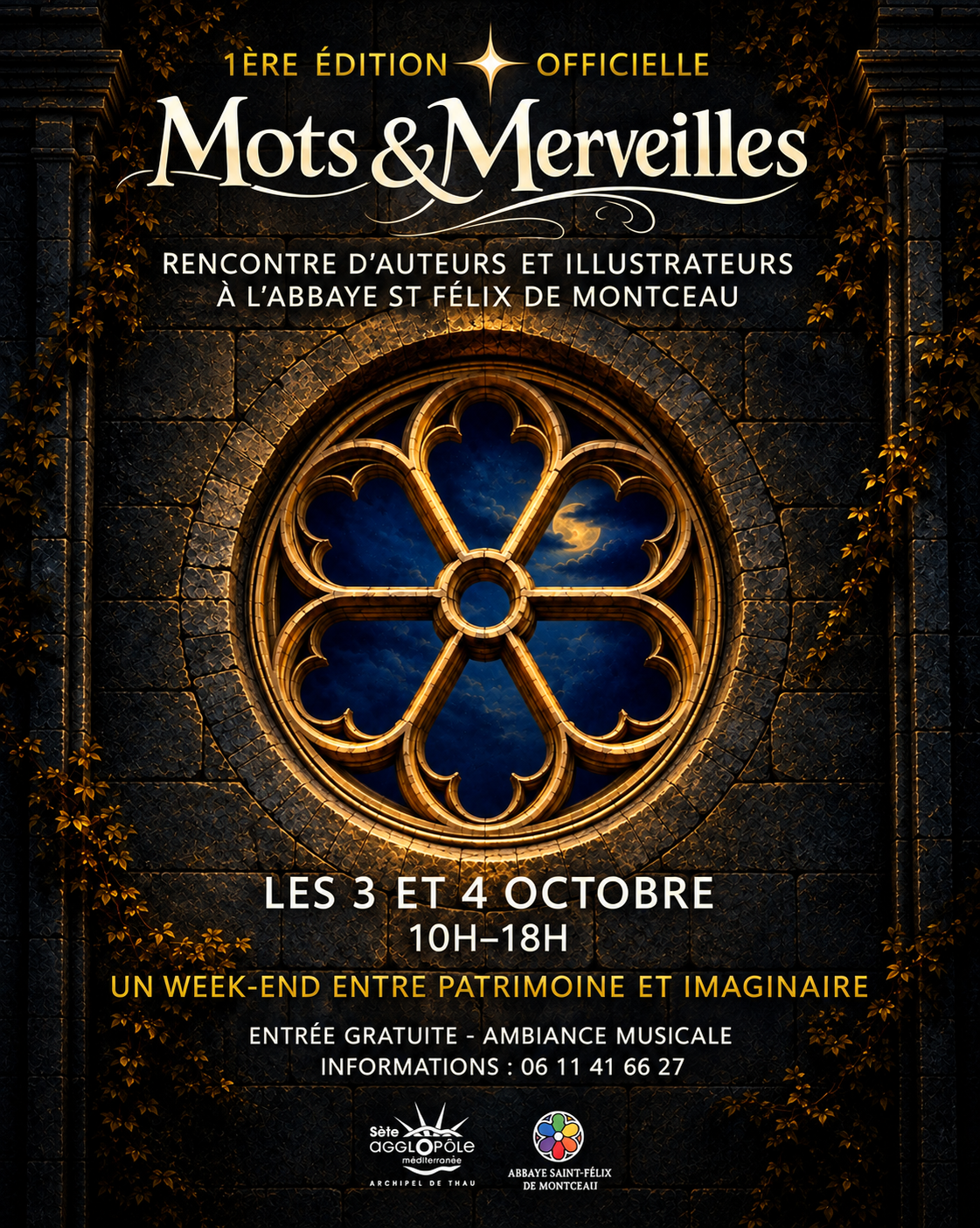 1ÈRE ÉDITION OFFICIELLE DE MOTS & MERVEILLES
