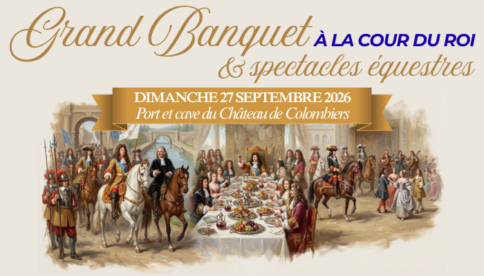 GRAND BANQUET À LA COUR DU ROY & SPECTACLE ÉQUESTRE