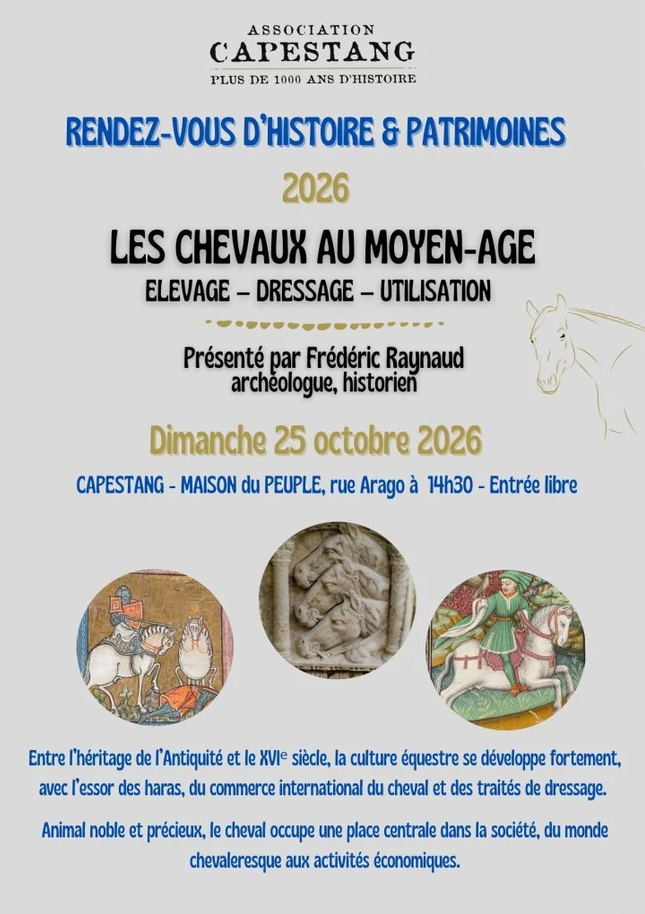 LES CHEVAUX AU MOYEN-ÂGE