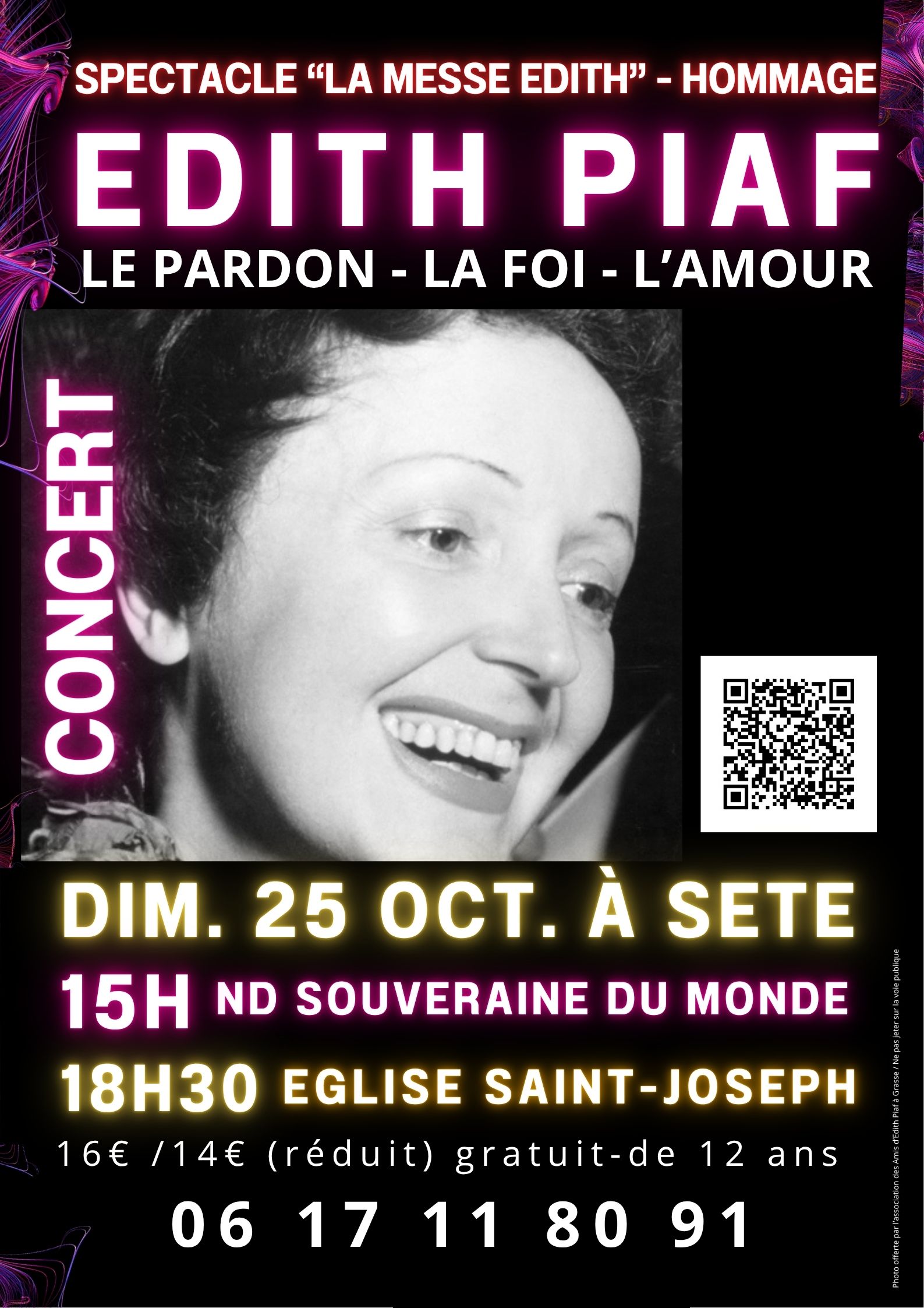 LA MESSE EDITH — HOMMAGE À EDITH PIAF