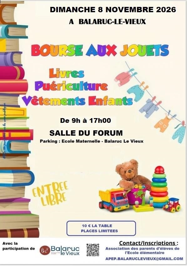 BOURSE AUX JOUETS DE BALARUC-LE-VIEUX
