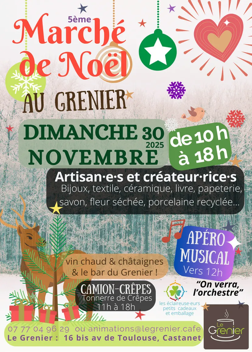 MARCHÉ DE NOËL AU GRENIER