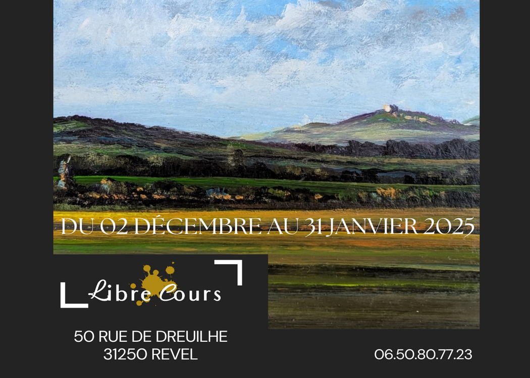 EXPO DENIS ESTEVE - GALERIE LIBRE COURS