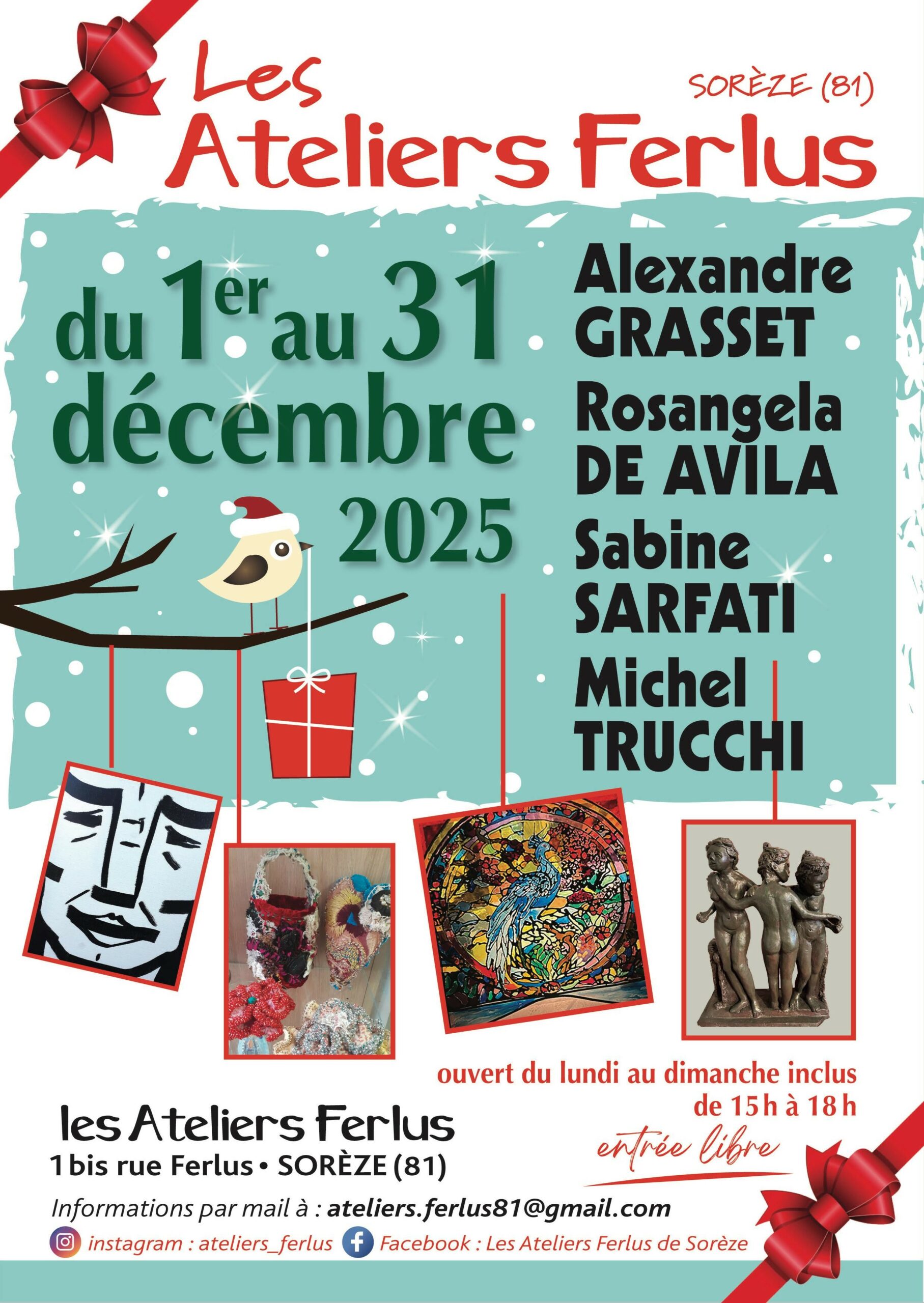 LES ATELIERS FERLUS – DÉCEMBRE 2025