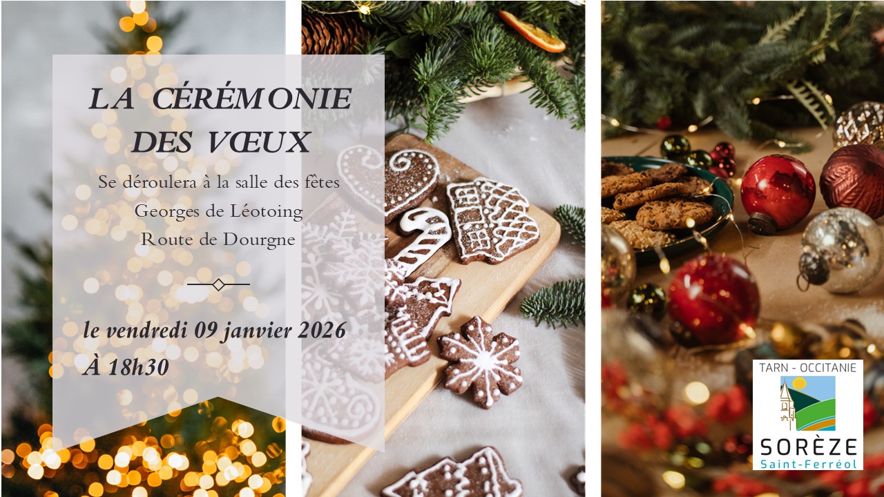 CÉRÉMONIE DES VŒUX 2026