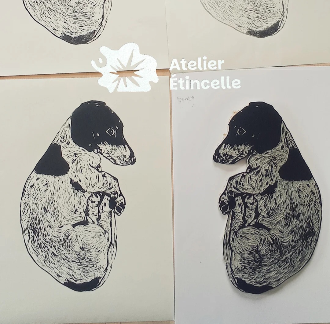 ATELIER - LINOGRAVURE