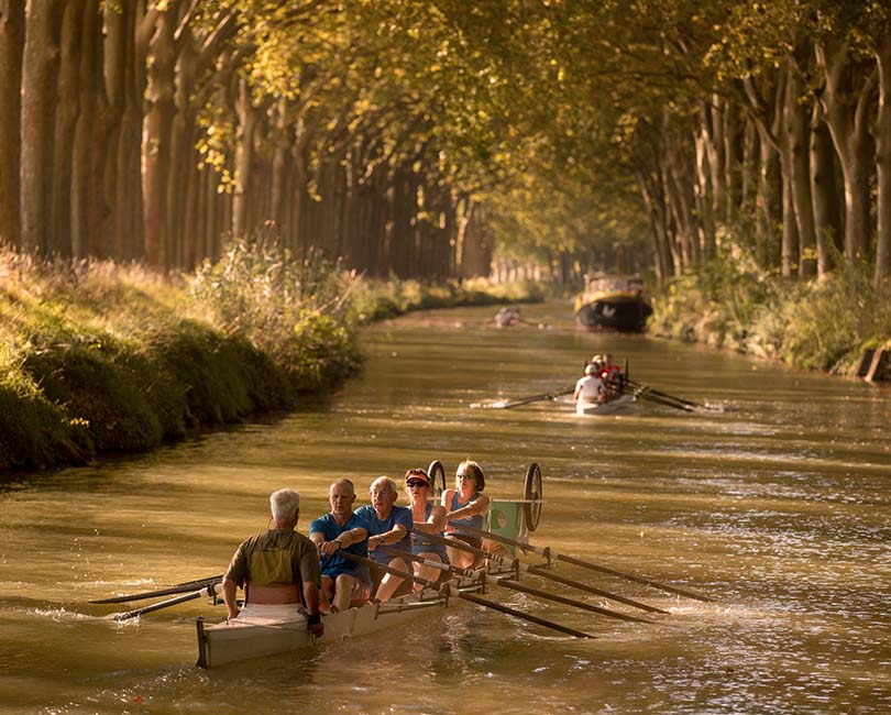 RALLYE DU CANAL DU MIDI EN AVIRON - ETAPE 1 - TOULOUSE - AYGUESVIVES
