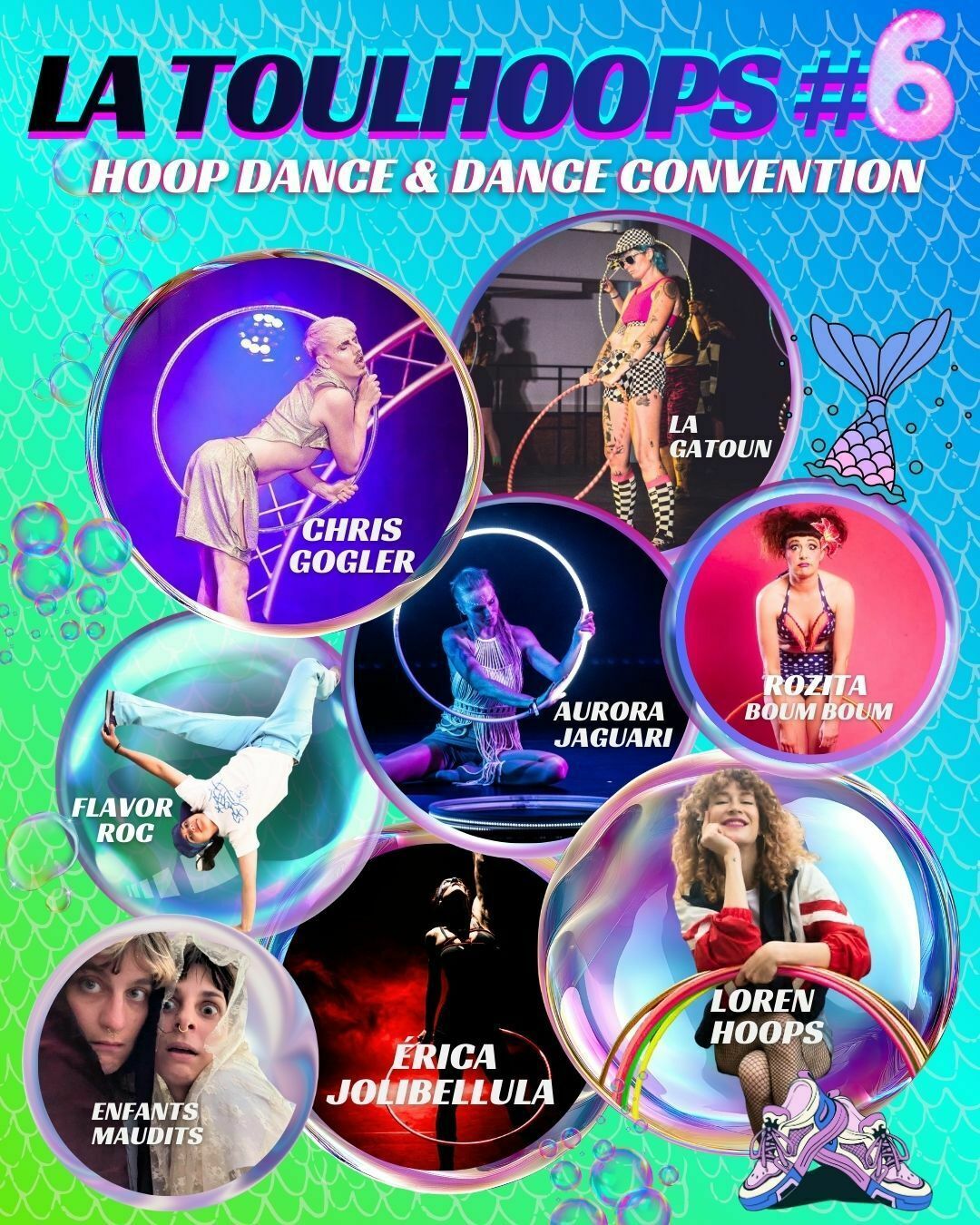 LA TOULHOOPS CABARET SPECTACLE & HOOP DANCE PARTY
