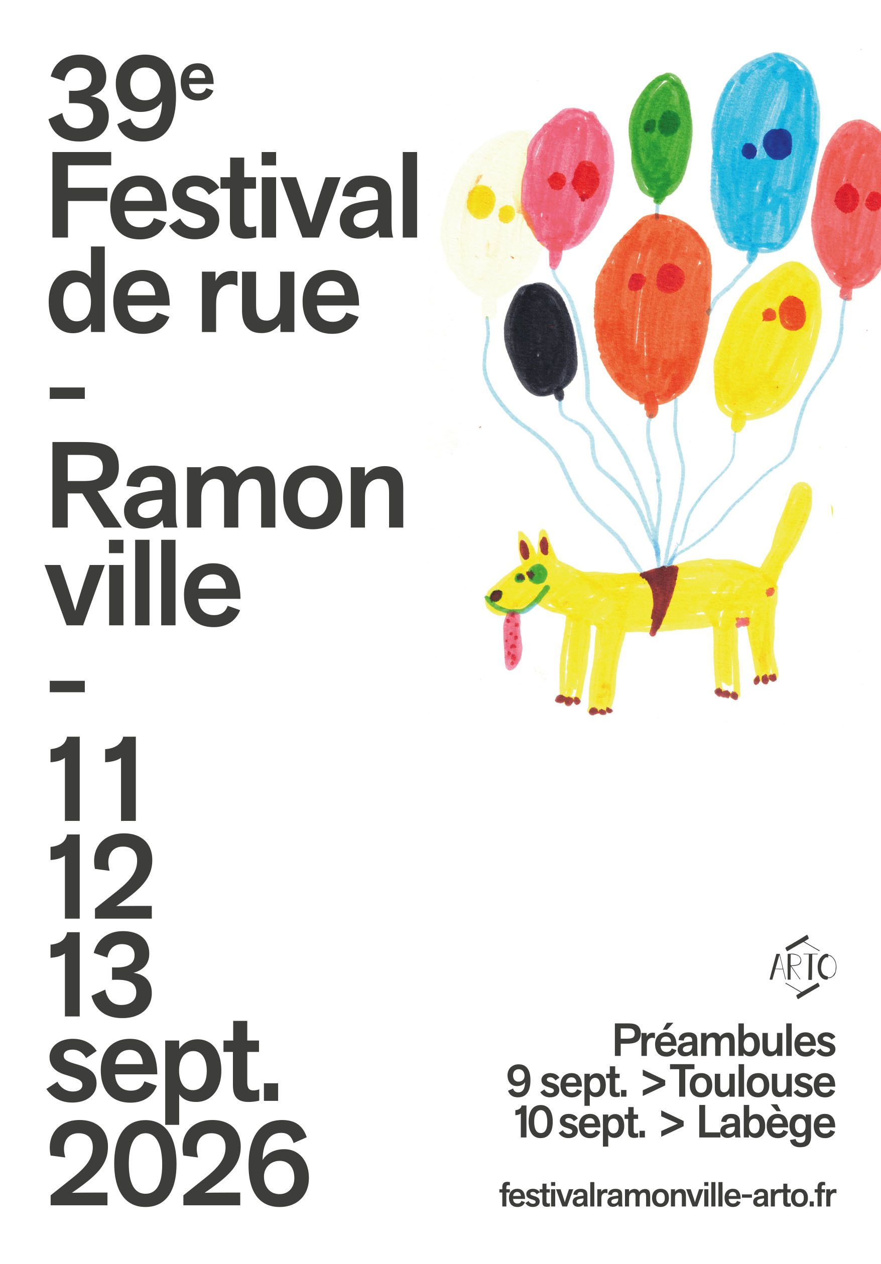 FESTIVAL DE RUE DE RAMONVILLE 2026