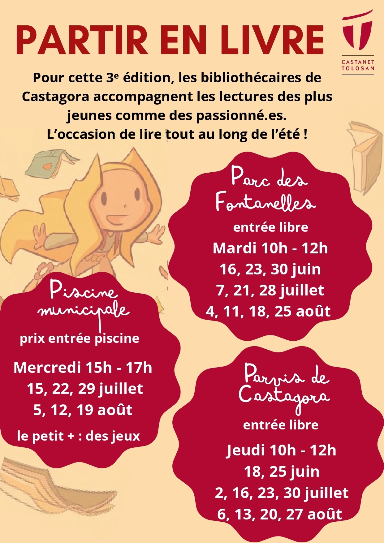 PARTIR EN LIVRE À CASTANET-TOLOSAN