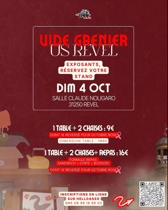 VIDE GRENIER - US REVEL
