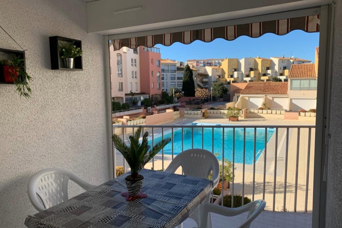 T2 DE STANDING AVEC ACCÈS PISCINE AU CENTRE PORT - CAP D'AGDE