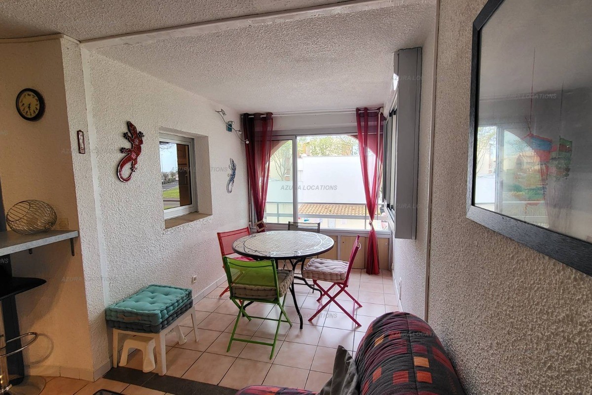 APPARTEMENT CLIMATISÉ AVEC PISCINE À 250M DE LA PLAGE DE ROCHELONGUE –CAP D'AGDE
