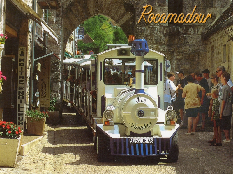 Le Petit Train de Rocamadour, Rocamadour