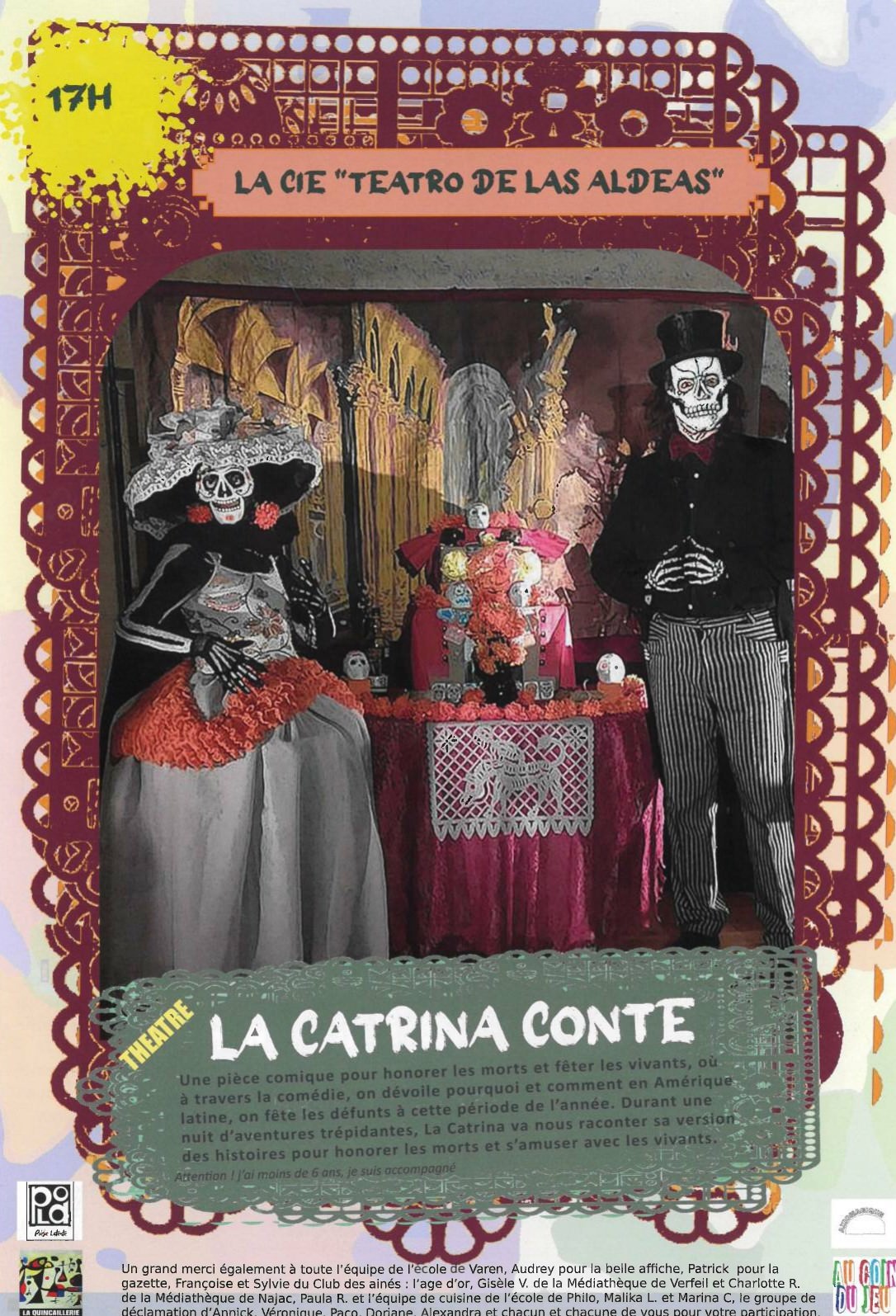 Fiesta de los muertos - La Catrina - Jeux familiaux jeu de société