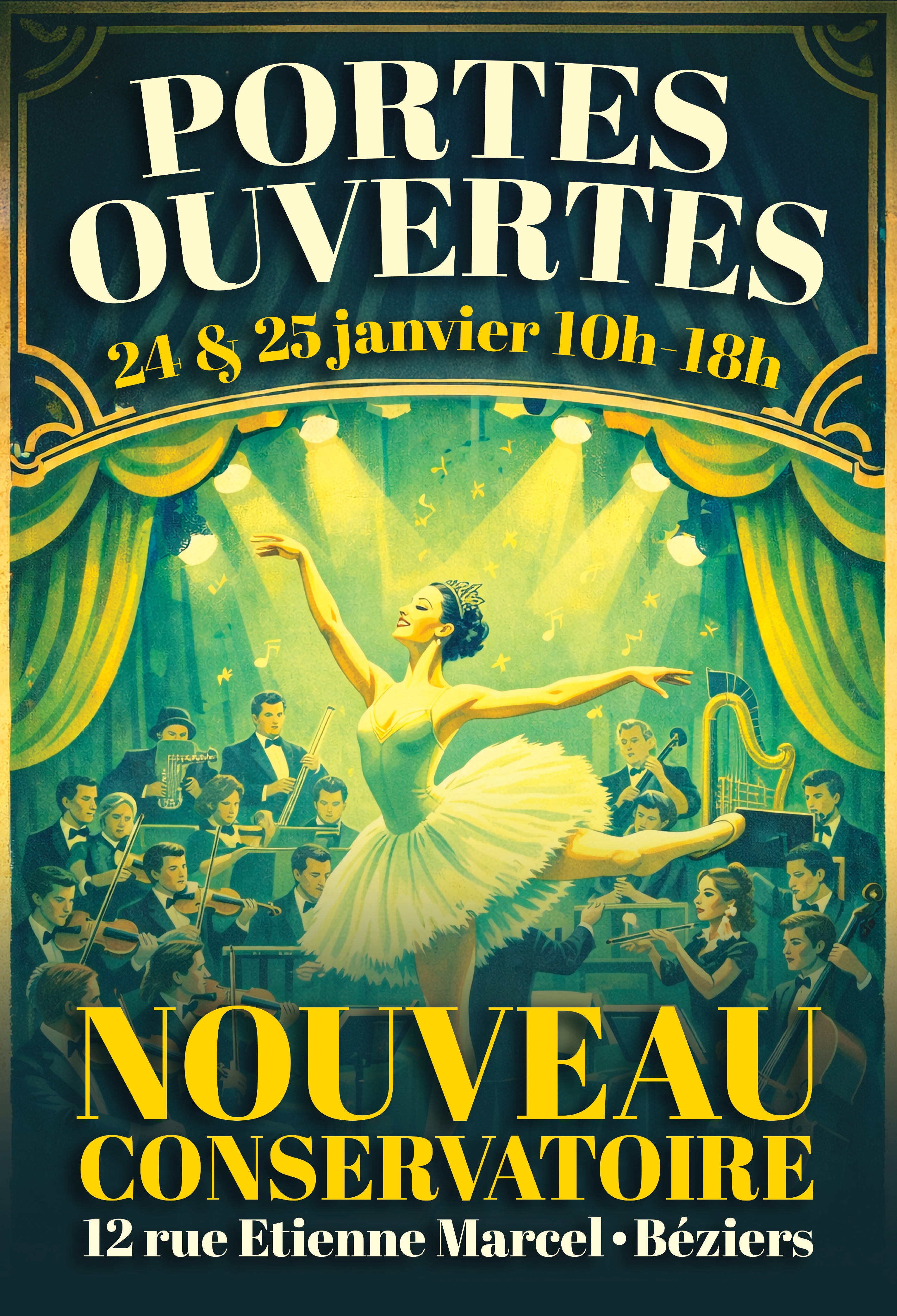 Journées portes ouvertes du Conservatoire Béziers Méditerranée et du Théâtre des Variétés