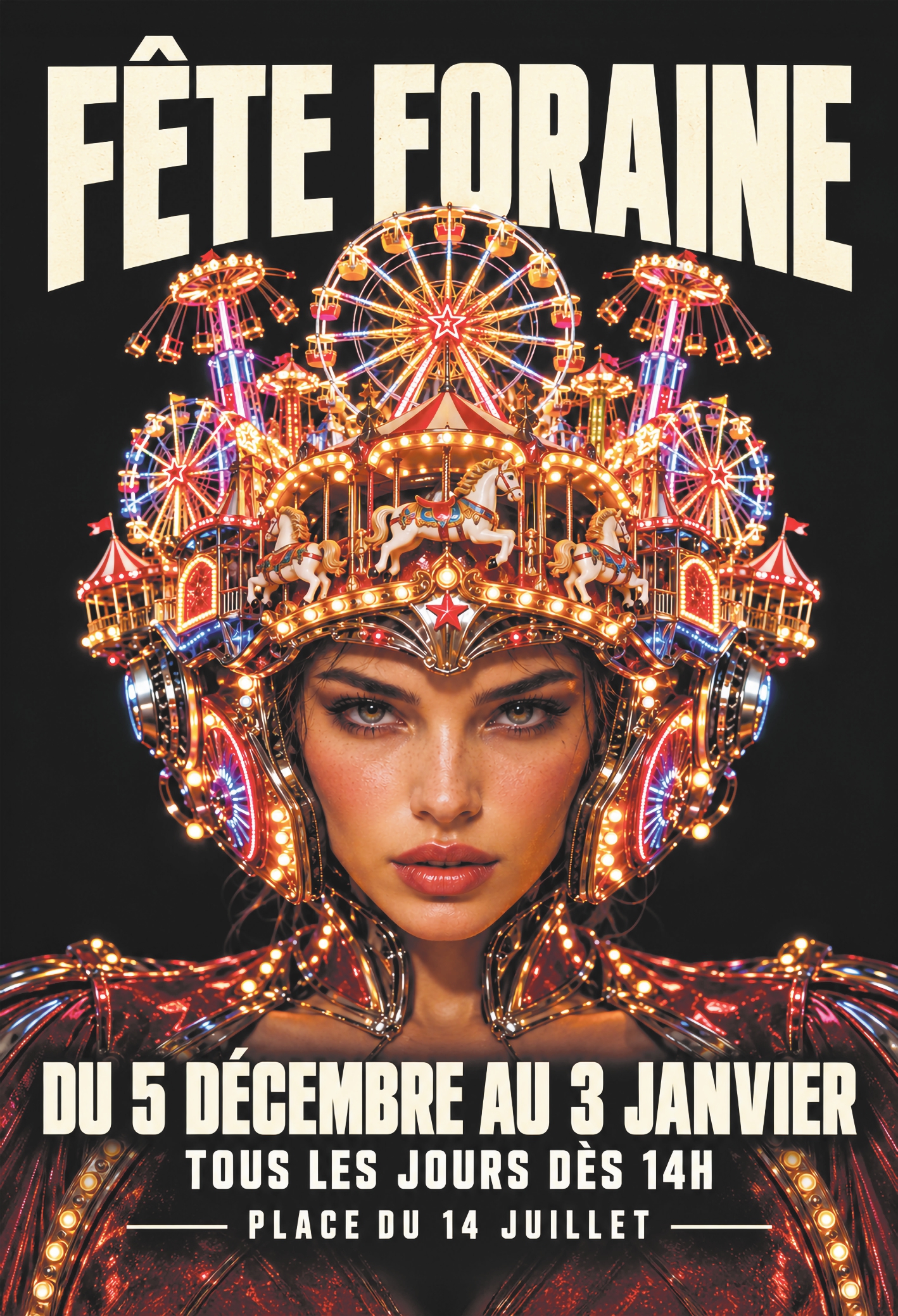 Fête foraine de Noël