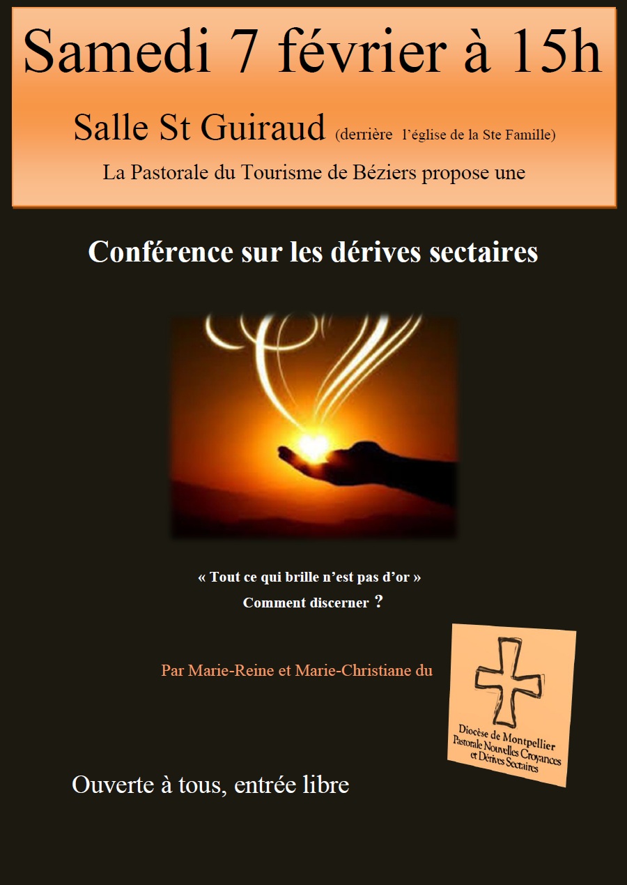 Conférence sur les dérives sectaires