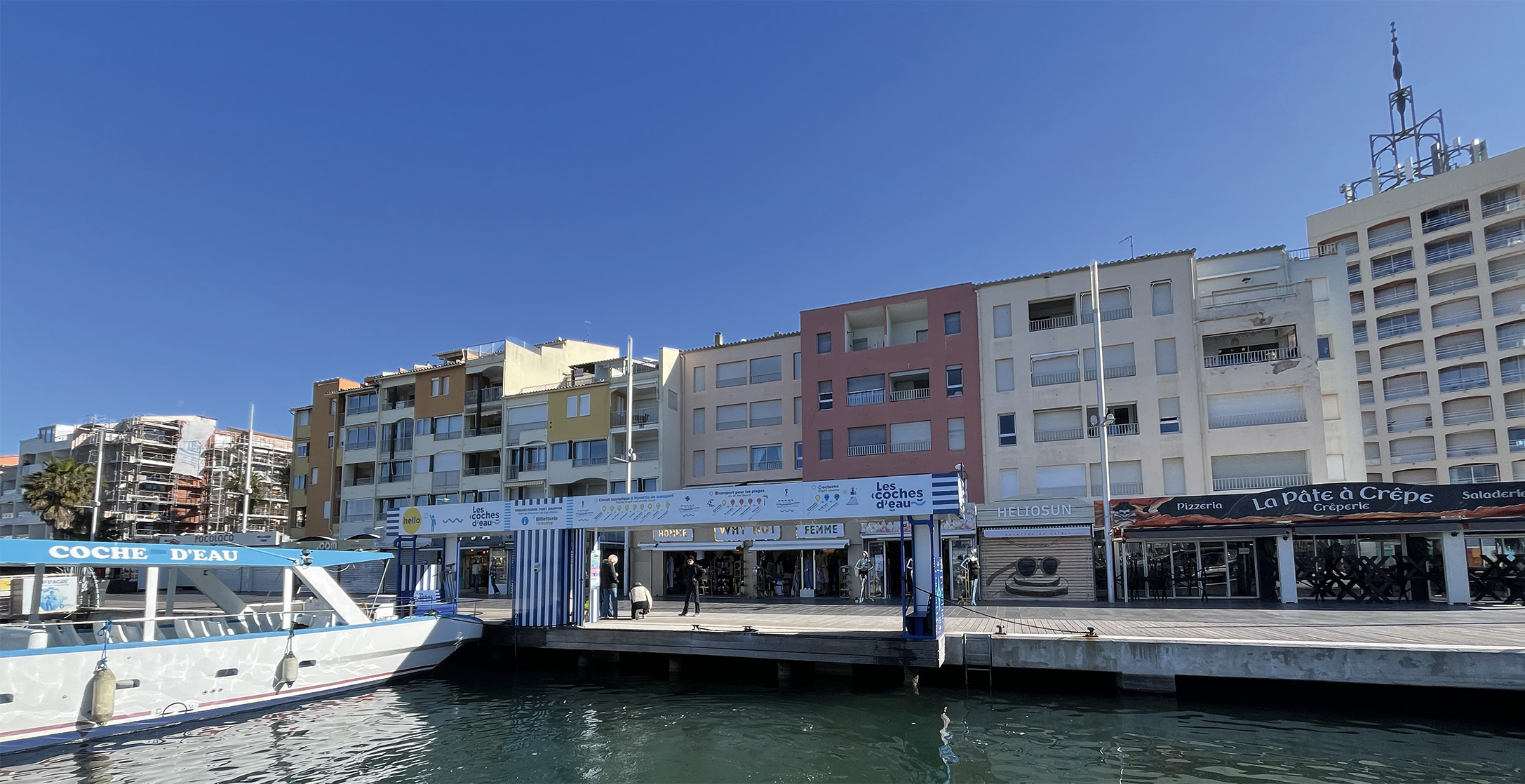Le Cap d'Agde : balade découverte pédestre et portuaire au fil des quais