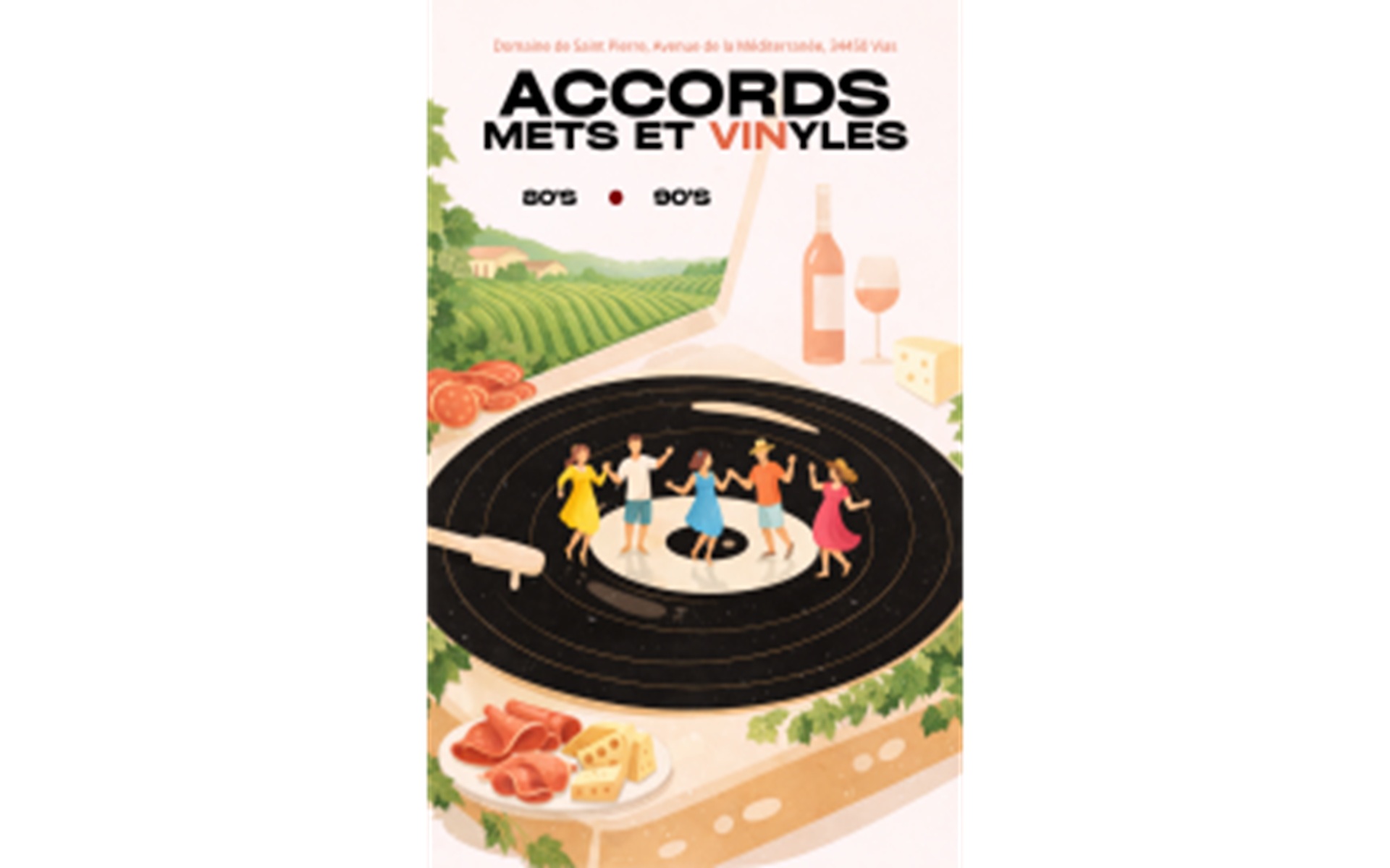 Le fût de scène - Accords mets et vinyles