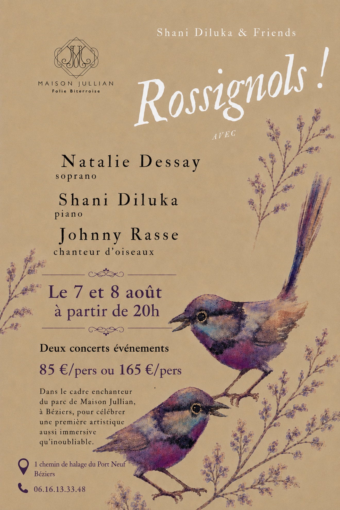 Rossignols ! avec Natalie Dessay