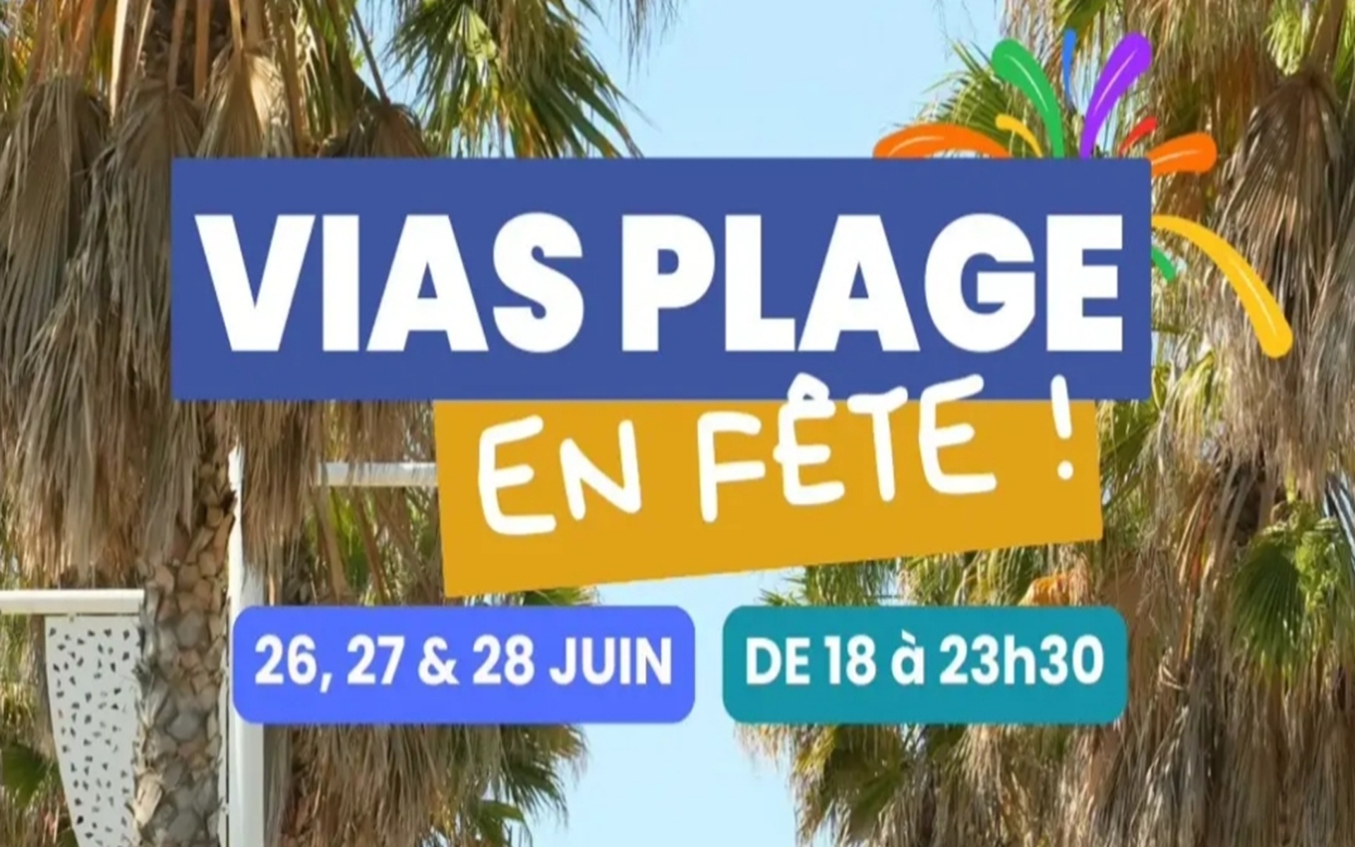 Vias plage en fête