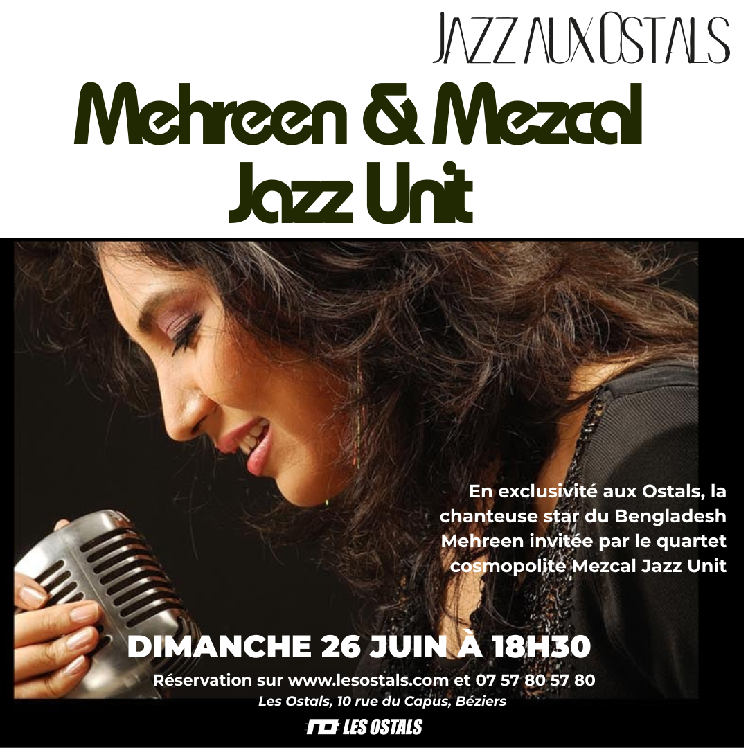 Jazz aux Ostals - Mehreen & Mezcal Jazz Unit