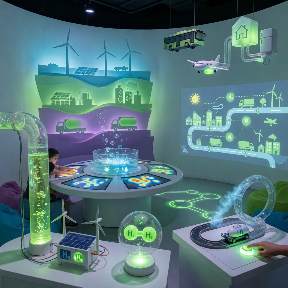 Exposition Hydrogèn’Oc - Bienvenue dans le multivers énergétique