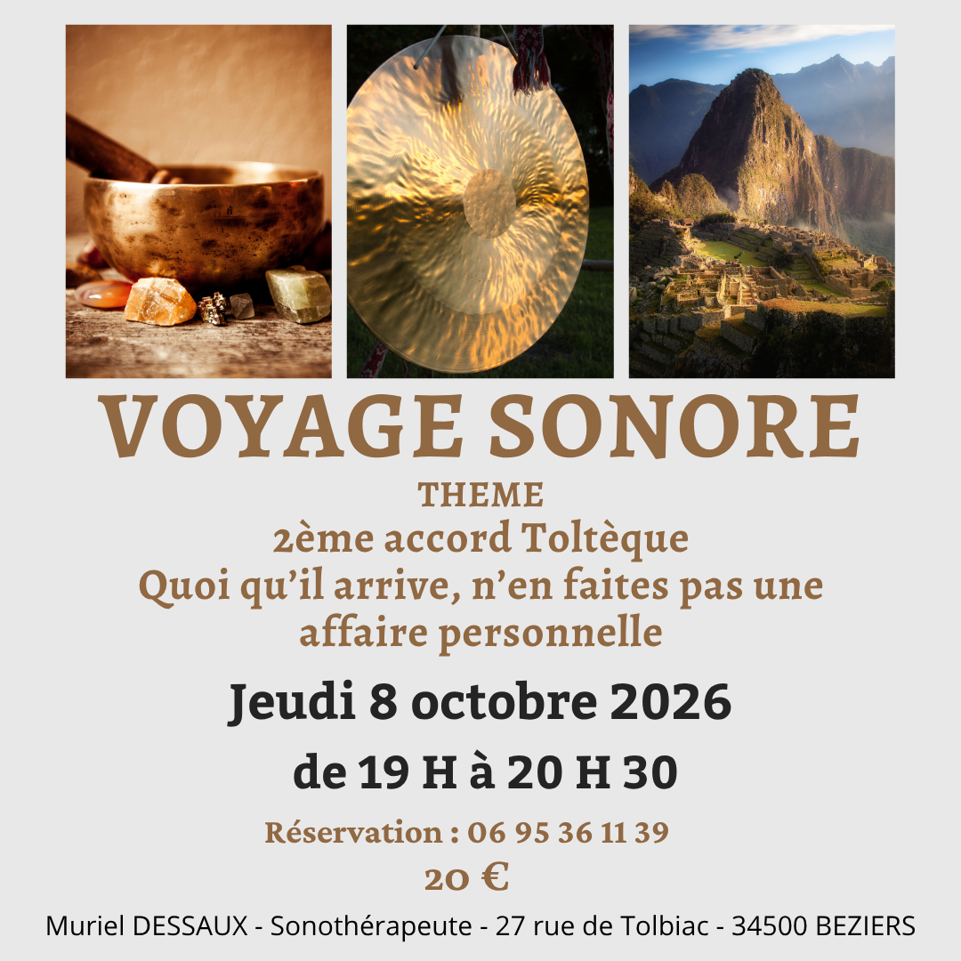 Voyage sonore sur le 2eme accord Toltèque